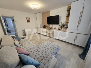 Apartament decomandat de vanzare mobilat pivnita Vasile Aaron Sibiu  - imagine 11