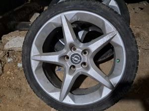 Vind genți aliaj cu cauciucuri bune  de la Opel Zafira  ieftin  - imagine 6