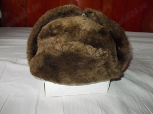 Caciula barbati din blana naturala