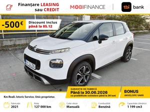 Citroen C3 AirCross (AM42) BVM6 Feel, 2021, 1.2 PureTech Benzina Manuala, 110 CP