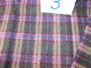 Cupon stofa lana cu fata dubla cu model - imagine 4