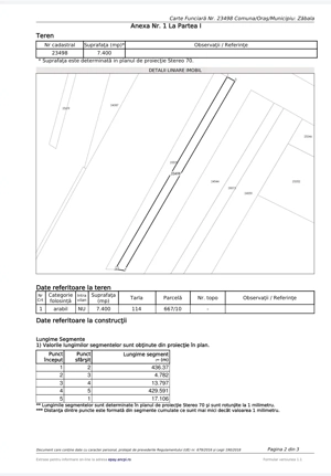 Teren agricol 7.400 mp   UAT Zăbala, Covasna - imagine 3