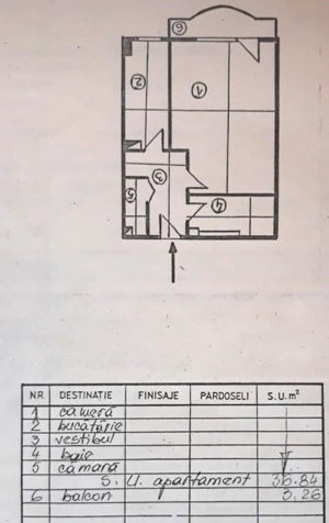VANZARE Garsonieră Decomandată, 40 mp, Renovată 2023, Unirii – Nerva Traian - imagine 4