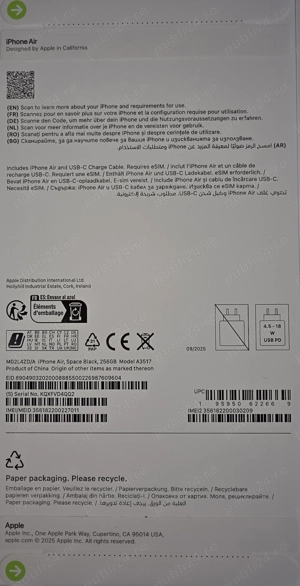 IPhone Air neverlocked- cel mai subtire iPhone - imagine 5
