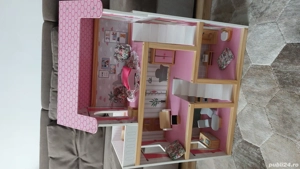 Casa papusi din lemn 