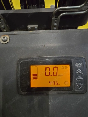 Stivuitor electric 3.5, marca Hefton, model SFE35, rulat - imagine 6