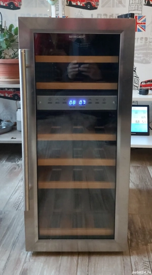 Frigider   racitor vinuri Silvercrest 21 de sticle made in Germany