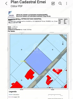 Teren 1 020 Mp Intravilan, de Vanzre, Zona Selgros, Sg De Mures - imagine 4