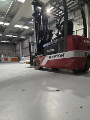 Stivuitor electric cu 3 roti, 1.8T, marca HEFTON, model SFE18T - imagine 3