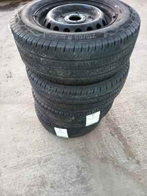 Roti complete jante Ford cu anvelope Continental 215/65R16C - imagine 5