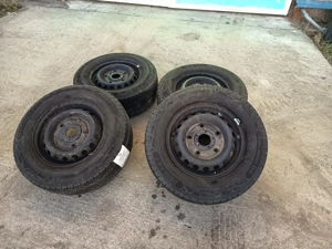 Roti complete jante Ford cu anvelope Continental 215/65R16C