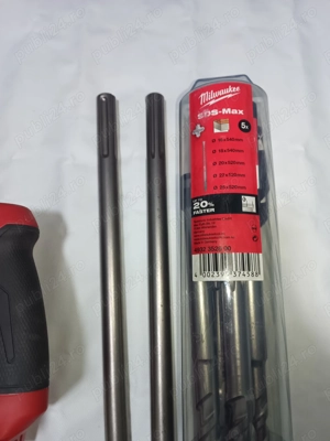 Rotopercutor de bateríe sds max milwaukee 