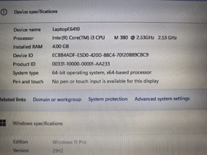 Laptop Dell,procesor i3,cu tastatura iluminata,DDR3,hard disk 500 gb - imagine 5