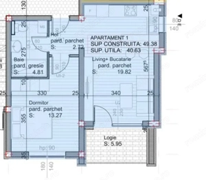 Apartament 3 camere, 58 mp, zona Independentei  - imagine 8