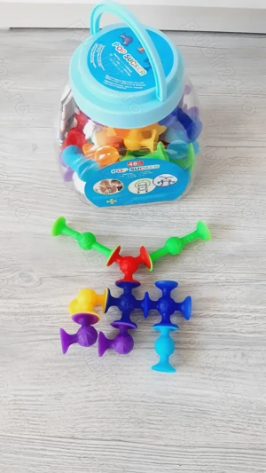 POP Fidget - Ventuze Colorate 48 buc.