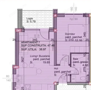 Apartament 2 camere, 53 mp, zona Independentei - imagine 8