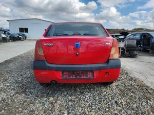 Bară spate Dacia Logan roșu an 2009.