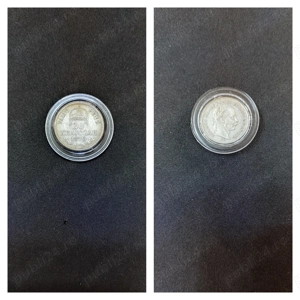 Moneda argint 10 Krajczar, UNGARIA, 1870