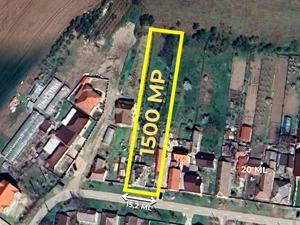 COM 0% Teren pentru casa individuala 1500mp |  Sag