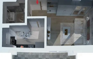 APT 1CAMERA, DECOMANDAT,BLOC NOU CU DOUA LIFTURI, FRUMOASA,INTABULAT - imagine 10