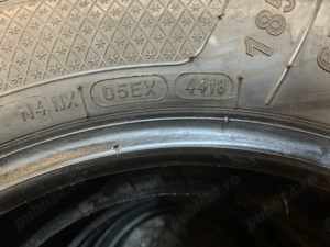 4 cauciucuri iarna Kleber 185/65/15 DOT 4418 in stare impecabila! - imagine 5