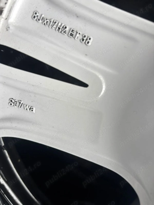 Jante mercedes audi,vw,seat, 5x112 pe 17 ORIGINALE - imagine 4