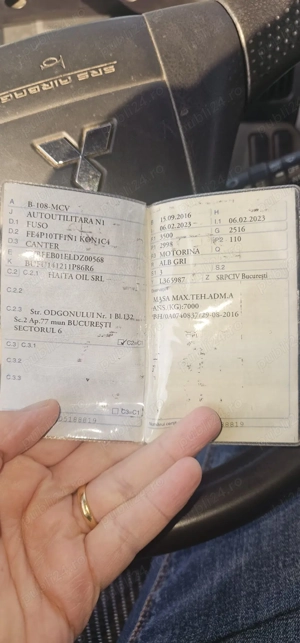 Vanzare fuso canter 3,5 to 3c15 lhd - imagine 4