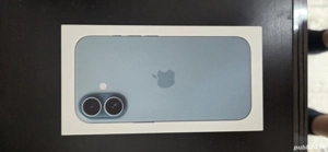 Telefon mobil Apple iPhone 16, 128GB, 5G, Teal Sigilat + GARANȚIE 