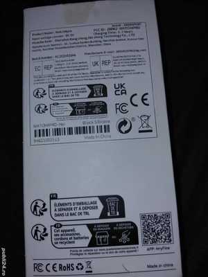 Ceas smartwach nou 40 roni Cu functii de sanatate cu blootyt si alte functii - imagine 2