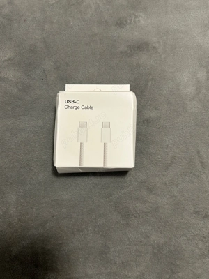 Cablu USB-C braided 1m Fast Charge Alb, Nou Compatibil iPhone, Samsung