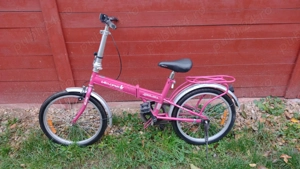 Bicicleta velors pliabila 