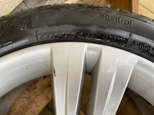 Vand 2 roti complete (jante+anvelope) 225/45/17 - imagine 2