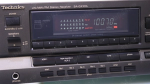 Statie Tuner Technics SA-GX100L(2x60W). - imagine 3