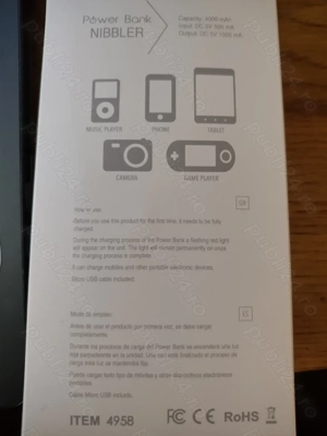 Powerbank 4000 mAh Nibbler J&B - imagine 4