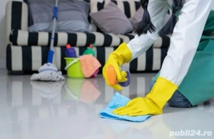 Servicii pentru curatenie si dezinfectare