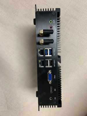 Mini PC Industrial Fanless Intel Core i3-6157U 2.40Ghz 8GB RAM 500GB SSD - imagine 3