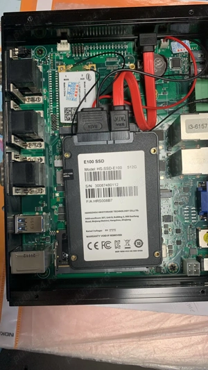Mini PC Industrial Fanless Intel Core i3-6157U 2.40Ghz 8GB RAM 500GB SSD - imagine 4