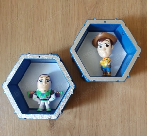 2 x Figurine Toy Story în suporturi modulare și luminoase! - imagine 2