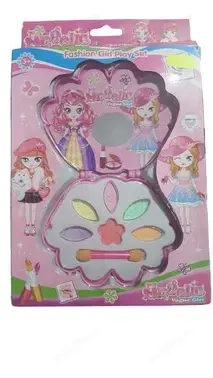 Set complet machiaj Fashion Girl pentru fetite format din fard