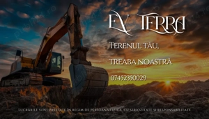 Mini-excavator Pascani   săpături rapide și precise