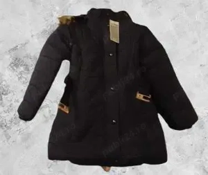 Geaca imblanita cu gluga, pentru Fetite - 8ani