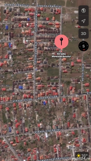 Teren intravilan 500 mp zona vile   str Mesteacanului   deschidere direct la șosea  - imagine 5