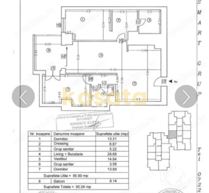 Apartament 3 camere | Upground | Metrou PIPERA - imagine 17