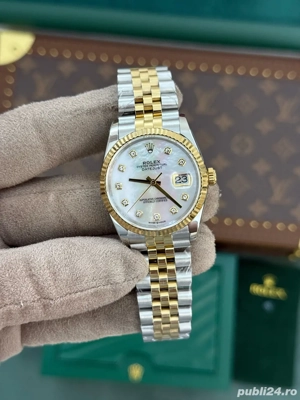 Rolex Date-Just 36mm Pearl Dial