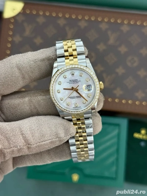 Rolex Date-Just 36mm Pearl Dial
