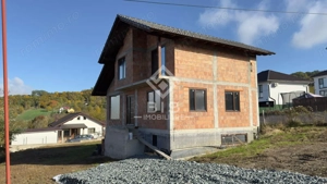 Casă 3 camere, 185mp, semifinisată, D+P+E - imagine 14