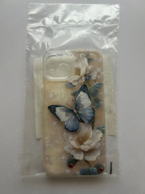 Carcasă iPhone Fluture 3D Model Premium Nou   Protectie+Design Elegant - imagine 5