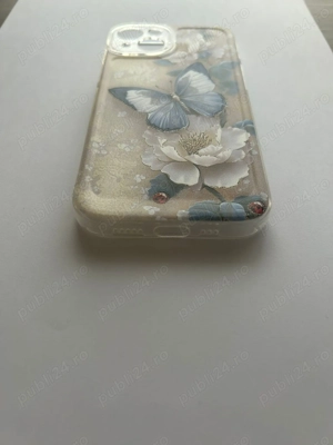 Carcasă iPhone Fluture 3D Model Premium Nou   Protectie+Design Elegant - imagine 2