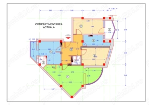 Vând apartament 3 camere decomandate, Ultracentral-Hunedoara