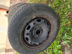 Patru jante 5Jx14 ET 35 175/70 R14 - imagine 4